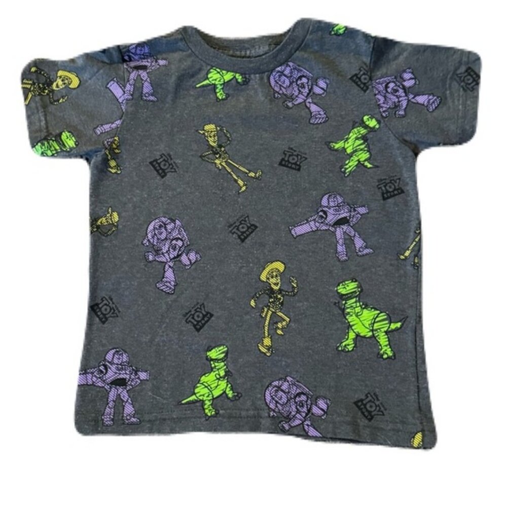 Boys The Disney Store Gray Toy Story t-shirt Top Size XS 4